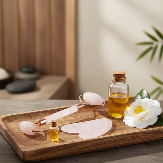 Gua sha in pietra per il massaggio del viso