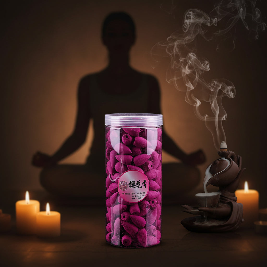 Bruciatore d'incenso a cascata Yurari per l'angolo zen