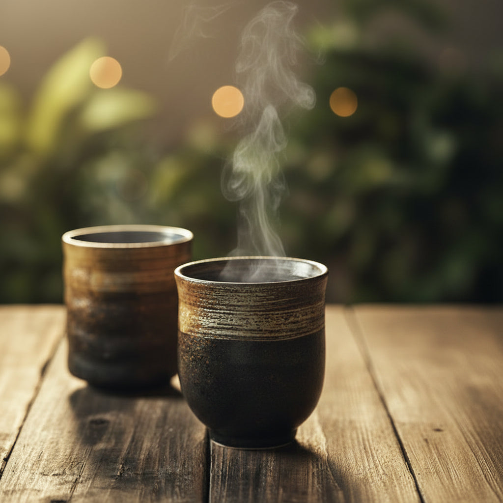 Tazza giapponese in ceramica per il tè