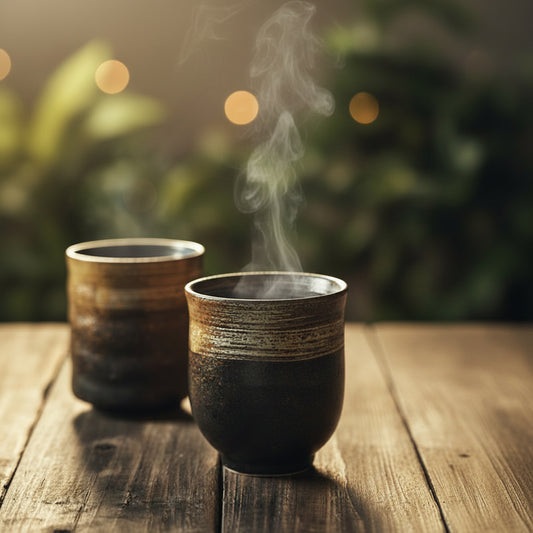 Tazza giapponese in ceramica per il tè
