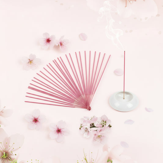 Bastoncini d'incenso al profumo di fiori di ciliegio sakura